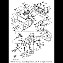 ELECTRICAL 1 pour Yamaha 1993 WaveRunner WAVERUNNER VXR 650 (WRB650RA) 1993