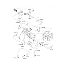 Cooling pour Kawasaki 2002 900 STX