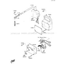 IGNITION COIL pour Kawasaki 1987 650 SX