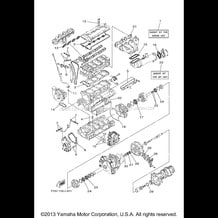 REPAIR KIT 1 pour Yamaha 2013 WaveRunner FX CRUISER SHO - FA1800AM - 2013