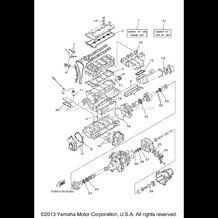 REPAIR KIT 1 pour Yamaha 2013 WaveRunner VXR - VX1800AM - 2013