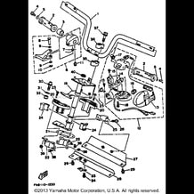 STEERING 1 pour Yamaha 1993 WaveRunner WAVERUNNER VXR - WRB650RA - 1993