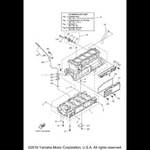 CRANKCASE pour Yamaha 2013 WaveRunner WAVE RUNNER FX SHO - FA1800M - 2013