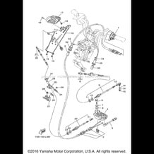 CONTROL CABLE pour Yamaha 2013 WaveRunner WAVERUNNER FX HO - FB1800M - 2013