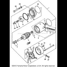 STARTING MOTOR pour Yamaha 1989 WaveRunner WJ500F - 1989