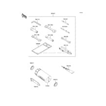 Owner's Tools pour Kawasaki 2002 Ultra 150