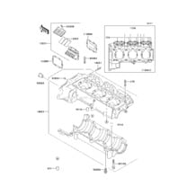 Crankcase pour Kawasaki 2003 1100 STX D.I.