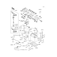 Electrical Equipment pour Kawasaki 2003 1100 STX D.I.