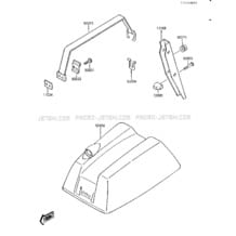 ENGINE HOOD pour Kawasaki 1987 JS300