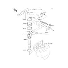 Fuel Pump pour Kawasaki 2003 1100 STX D.I.