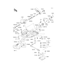 Handle Pole pour Kawasaki 2003 1100 STX D.I.