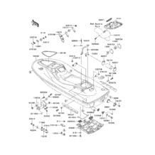 Hull pour Kawasaki 2003 1100 STX D.I.