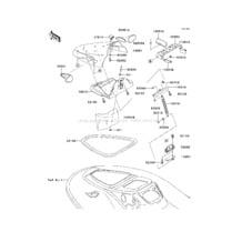 Hull Front Fittings pour Kawasaki 2003 1100 STX D.I.