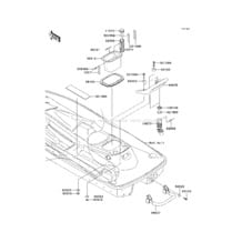 Hull Rear Fittings pour Kawasaki 2003 1100 STX D.I.