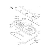 Pads pour Kawasaki 2003 1100 STX D.I.