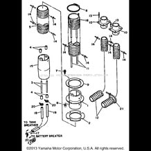 VENTILATION pour Yamaha 1989 WaveRunner WJ500F - 1989