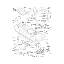 Hull pour Kawasaki 2003 1100 ZXi