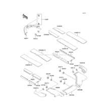 Pads pour Kawasaki 2003 1100 ZXi