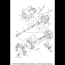 JET UNIT 1 pour Yamaha 2014 WaveRunner FX CRUISER SVHO - FC1800AN - 2014