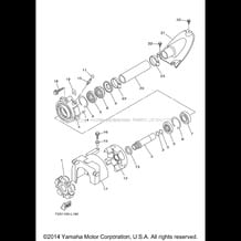 JET UNIT 2 pour Yamaha 2014 WaveRunner FX CRUISER SVHO - FC1800AN - 2014