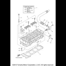 CYLINDER 2 pour Yamaha 2014 WaveRunner FX SVHO - FC1800N - 2014