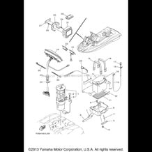 ELECTRICAL 3 pour Yamaha 2014 WaveRunner FX SVHO - FC1800N - 2014