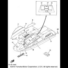 GRAPHIC - TOOL pour Yamaha 1994 WaveRunner FX-1 - FX700S - 1994