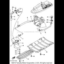 HULL - DECK pour Yamaha 1994 WaveRunner FX-1 - FX700S - 1994