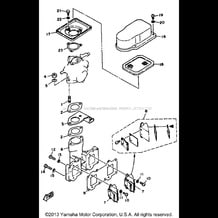 AIR FILTER pour Yamaha 1989 WaveRunner WR500F - 1989