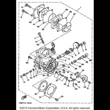 CARBURETOR pour Yamaha 1994 WaveRunner SUPER JET - SJ700S - 1994