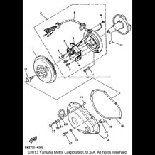 GENERATOR pour Yamaha 1994 WaveRunner SUPER JET 700 (SJ700S) 1994