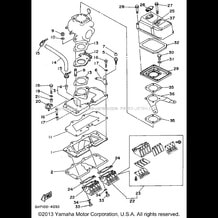 INTAKE pour Yamaha 1994 WaveRunner SUPER JET - SJ700S - 1994