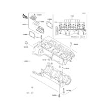 Crankcase pour Kawasaki 2003 900 STX