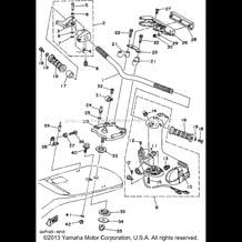 STEERING pour Yamaha 1994 WaveRunner SUPER JET - SJ700S - 1994