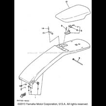 STEERING POLE pour Yamaha 1994 WaveRunner SUPER JET 700 (SJ700S) 1994