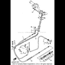 CONTROL CABLE pour Yamaha 1994 WaveRunner WAVE BLASTER - WB700S - 1994