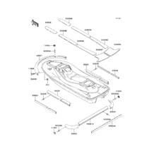 Pads pour Kawasaki 2003 900 STX