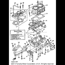 CYLINDER - CRNKCASE pour Yamaha 1994 WaveRunner WAVE BLASTER - WB700S - 1994