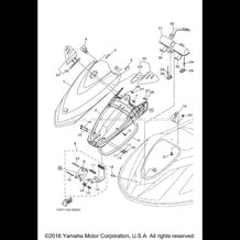 ENGINE HATCH 2 pour Yamaha 2014 WaveRunner WAVERUNNER VX SPORT - VX1100CN - 2014