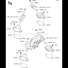 Engine Mount pour Kawasaki 2003 STX-12F