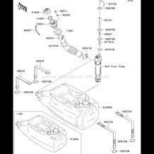 Fuel Tank pour Kawasaki 2003 STX-12F