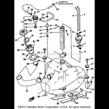 FUEL TANK pour Yamaha 1994 WaveRunner WAVE BLASTER - WB700S - 1994