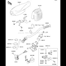 Jet Ski Kawasaki STX-12F 2003 - Microfiche and OEM parts