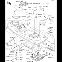 Hull(JT1200-B1) pour Kawasaki 2003 STX-12F