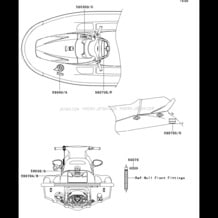 Labels pour Kawasaki 2003 STX-12F