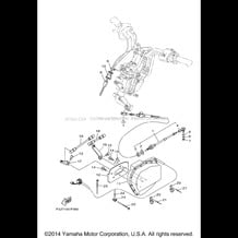 CONTROL CABLE pour Yamaha 2015 WaveRunner FX CRUISER SHO - FA1800AP - 2015