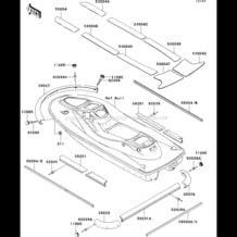 Pads pour Kawasaki 2003 STX-12F