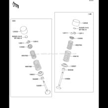 Valve(s) pour Kawasaki 2003 STX-12F