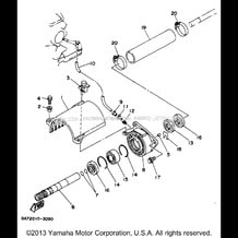 JET UNIT 2 pour Yamaha 1994 WaveRunner WAVE BLASTER - WB700S - 1994