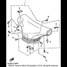 STEERING 2 pour Yamaha 1994 WaveRunner WAVE BLASTER 700 (WB700S) 1994